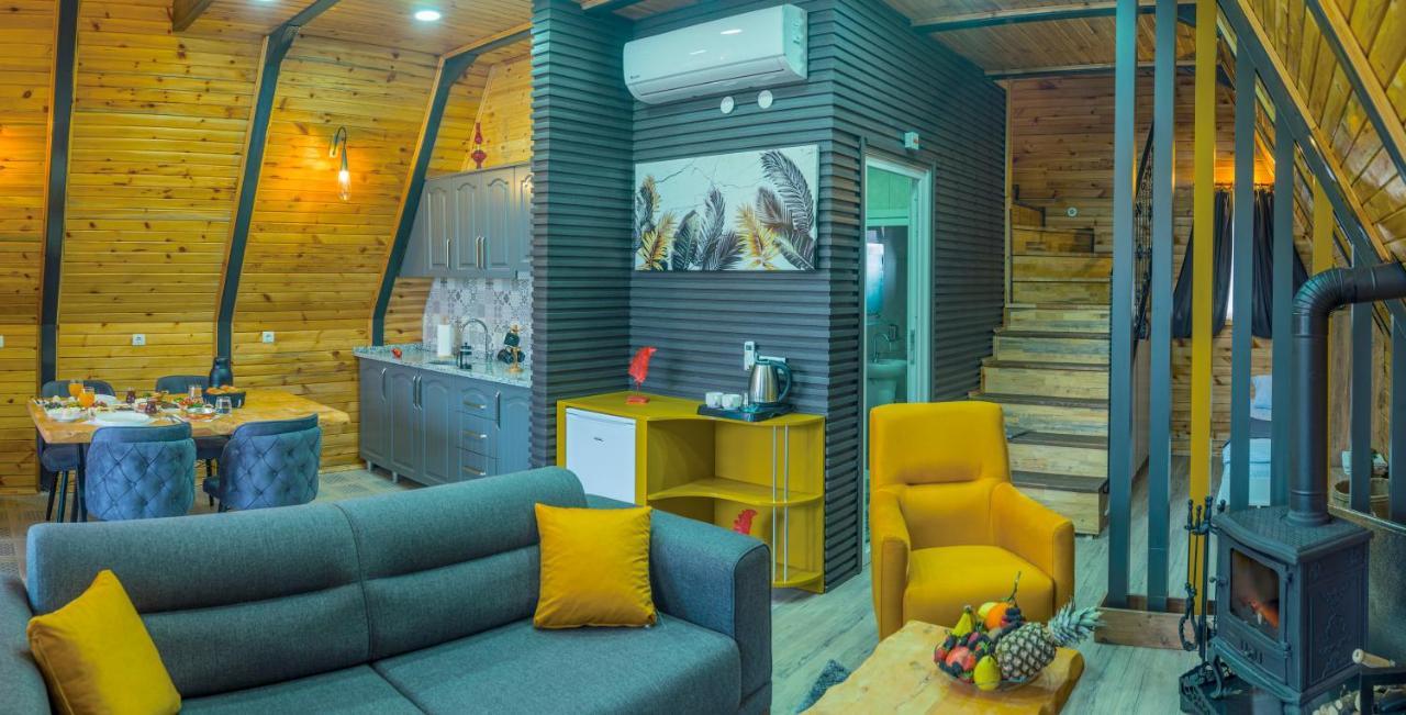 Sivas Camlica Termal Bungalow Bagian luar foto