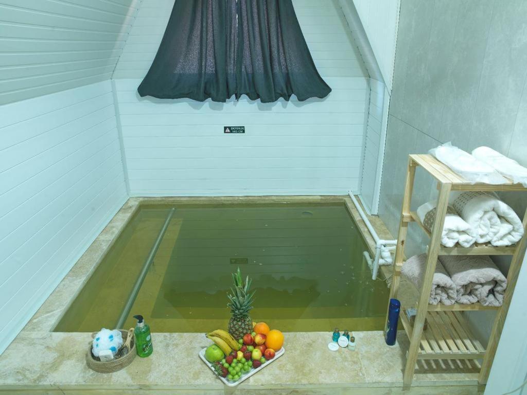 Sivas Camlica Termal Bungalow Bagian luar foto