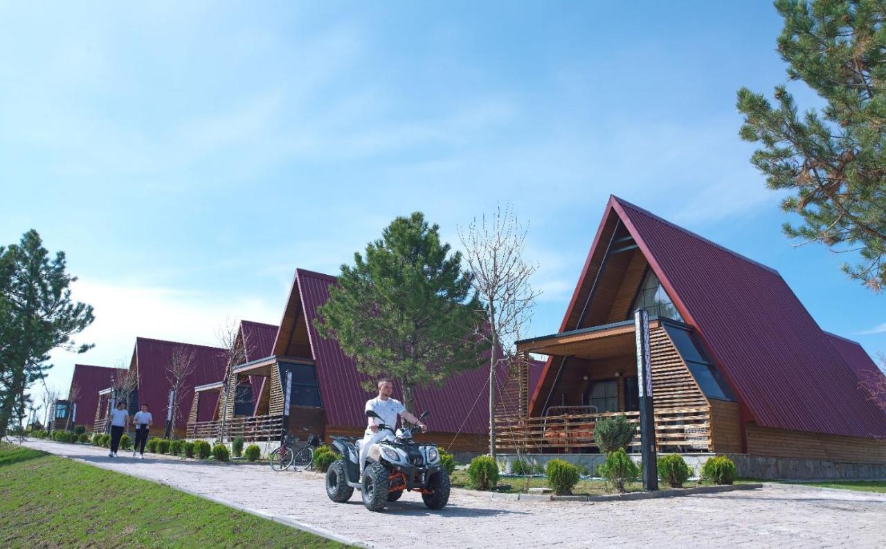 Sivas Camlica Termal Bungalow Bagian luar foto