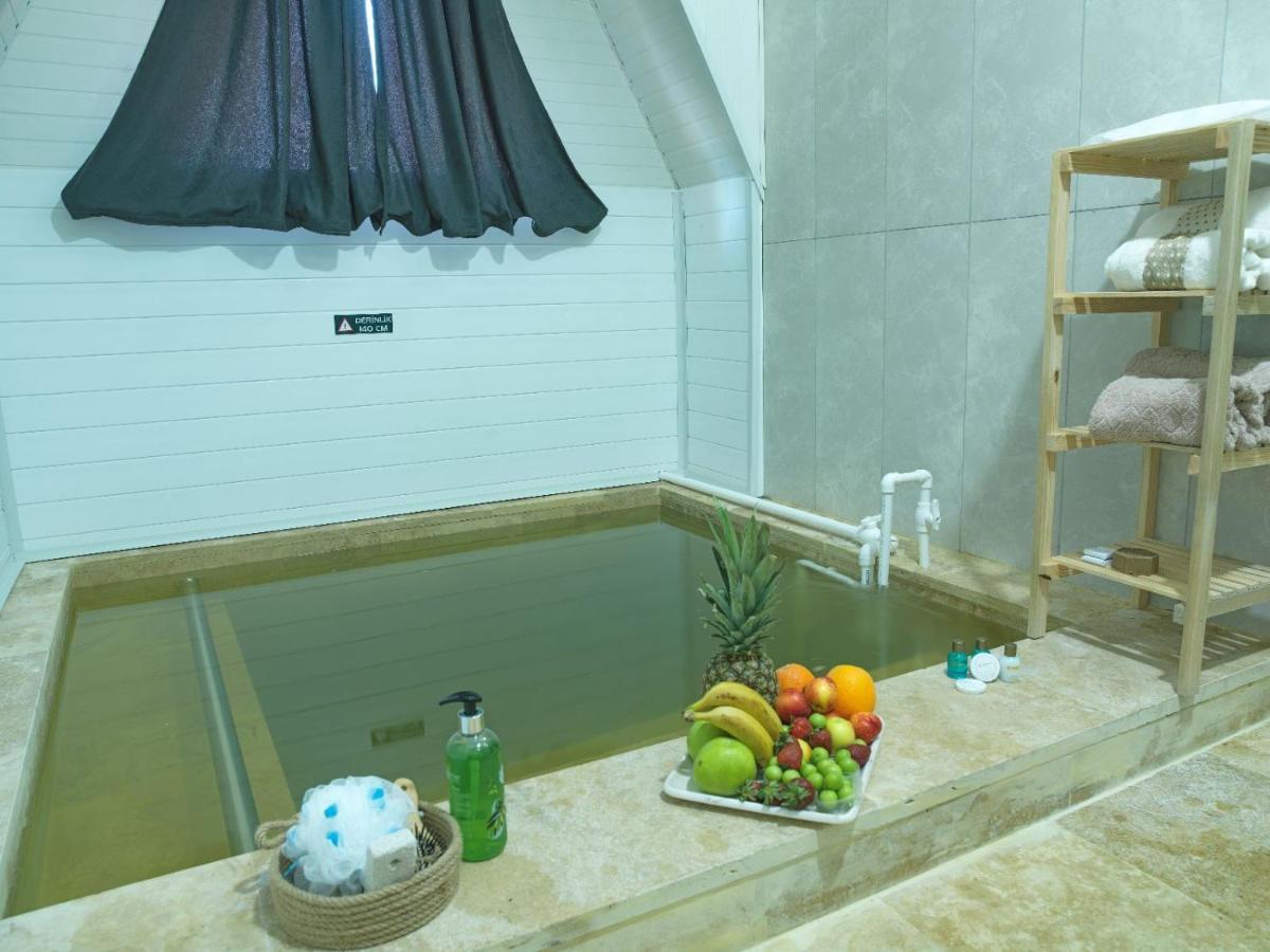 Sivas Camlica Termal Bungalow Bagian luar foto